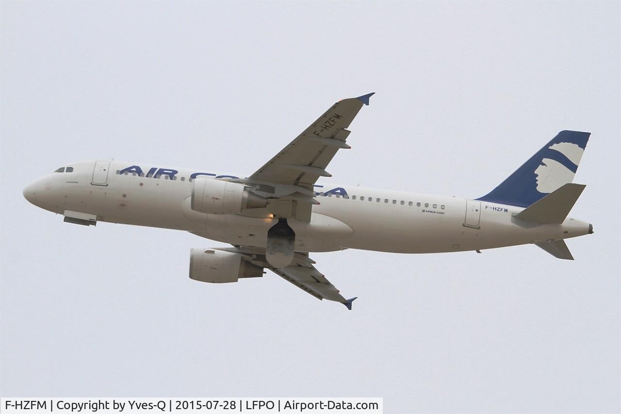 F-HZFM, 2013 Airbus A320-214 C/N 5887, Airbus A320-214, Take off rwy 24, Paris-Orly airport (LFPO-ORY)