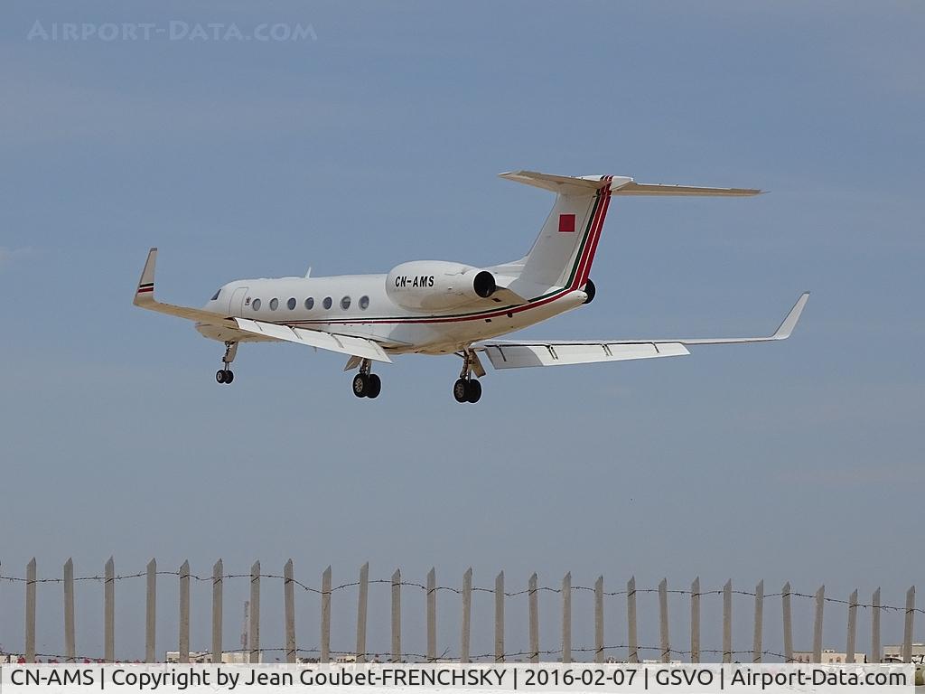 CN-AMS, 2010 Gulfstream Aerospace GV-SP (G550) C/N 5271, Moroccan Government