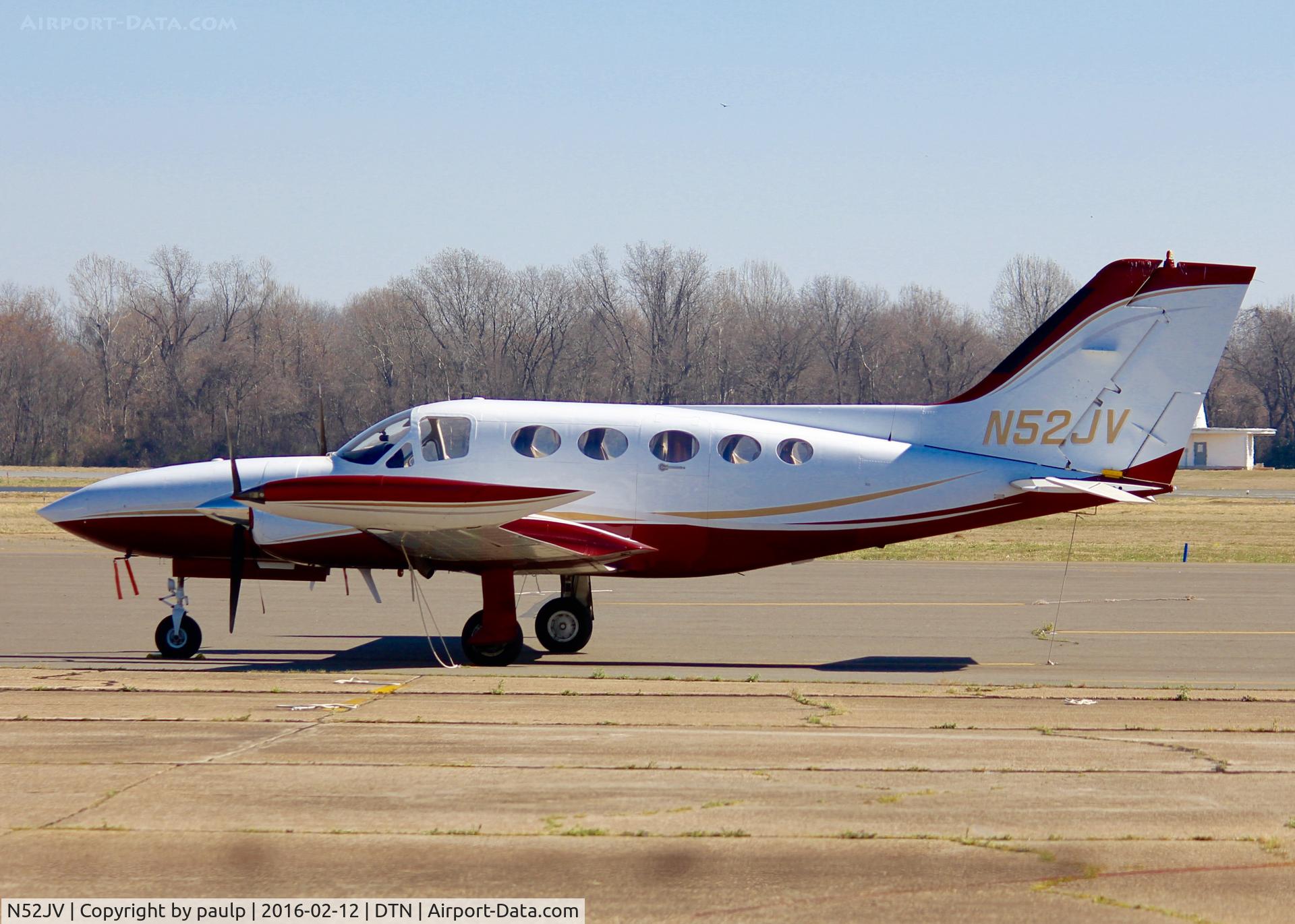 N52JV, 1973 Cessna 421B Golden Eagle C/N 421B0459, At Downtown Shreveport.