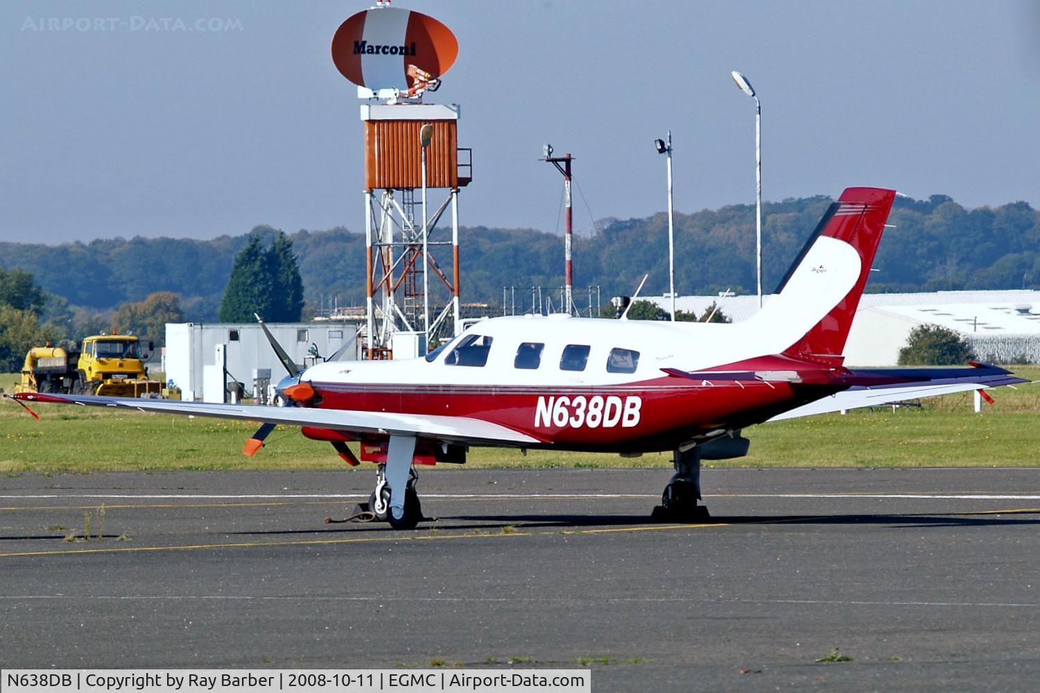 N638DB, 2000 Piper PA-46-350P Malibu Mirage C/N 4636248, Piper PA-46-350P Malibu Mirage JetPROP DLX [4636248] Southend~G 11/10/2008