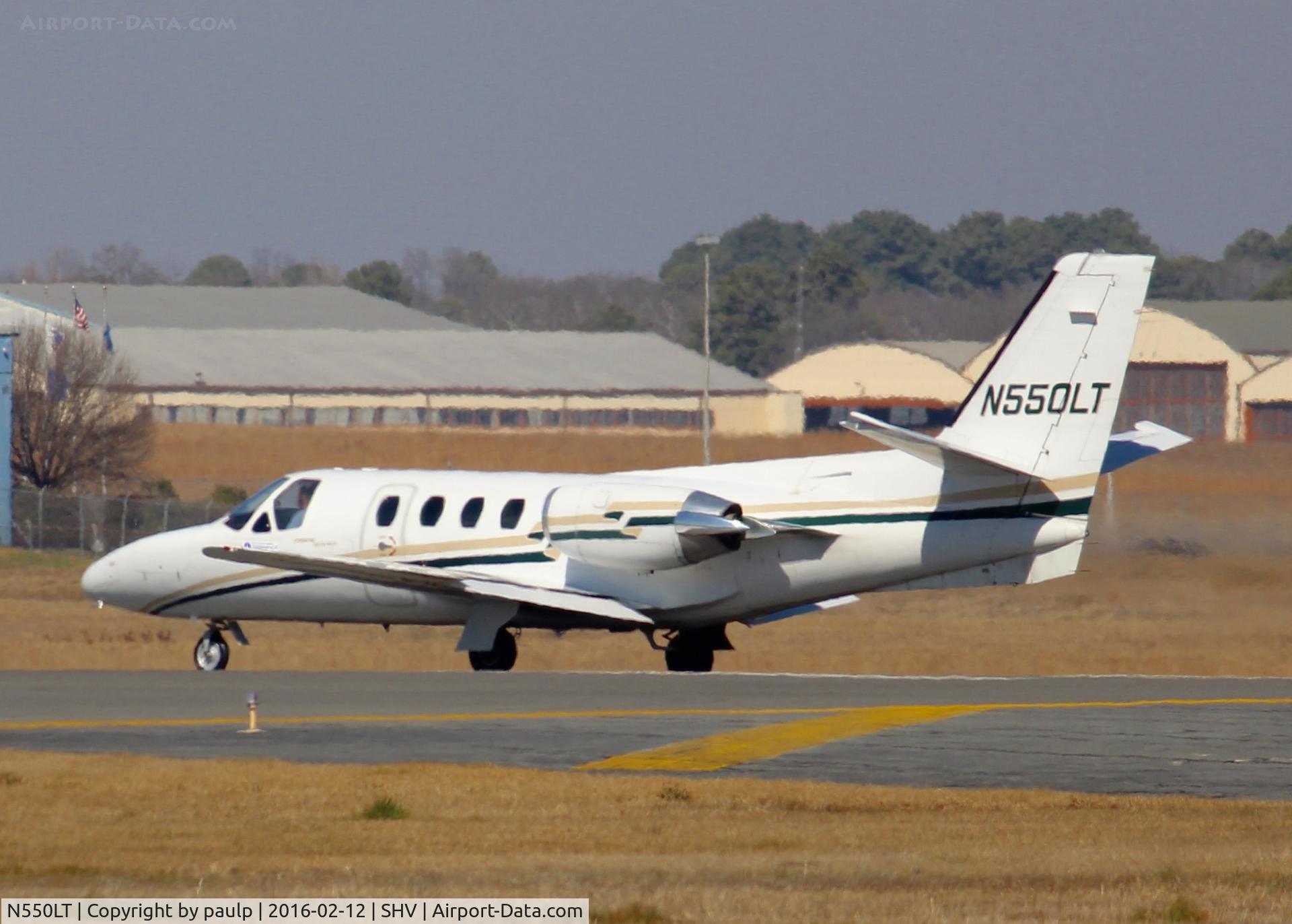 N550LT, 1974 Cessna 500 C/N 500-0184, At Shreveport Regional.