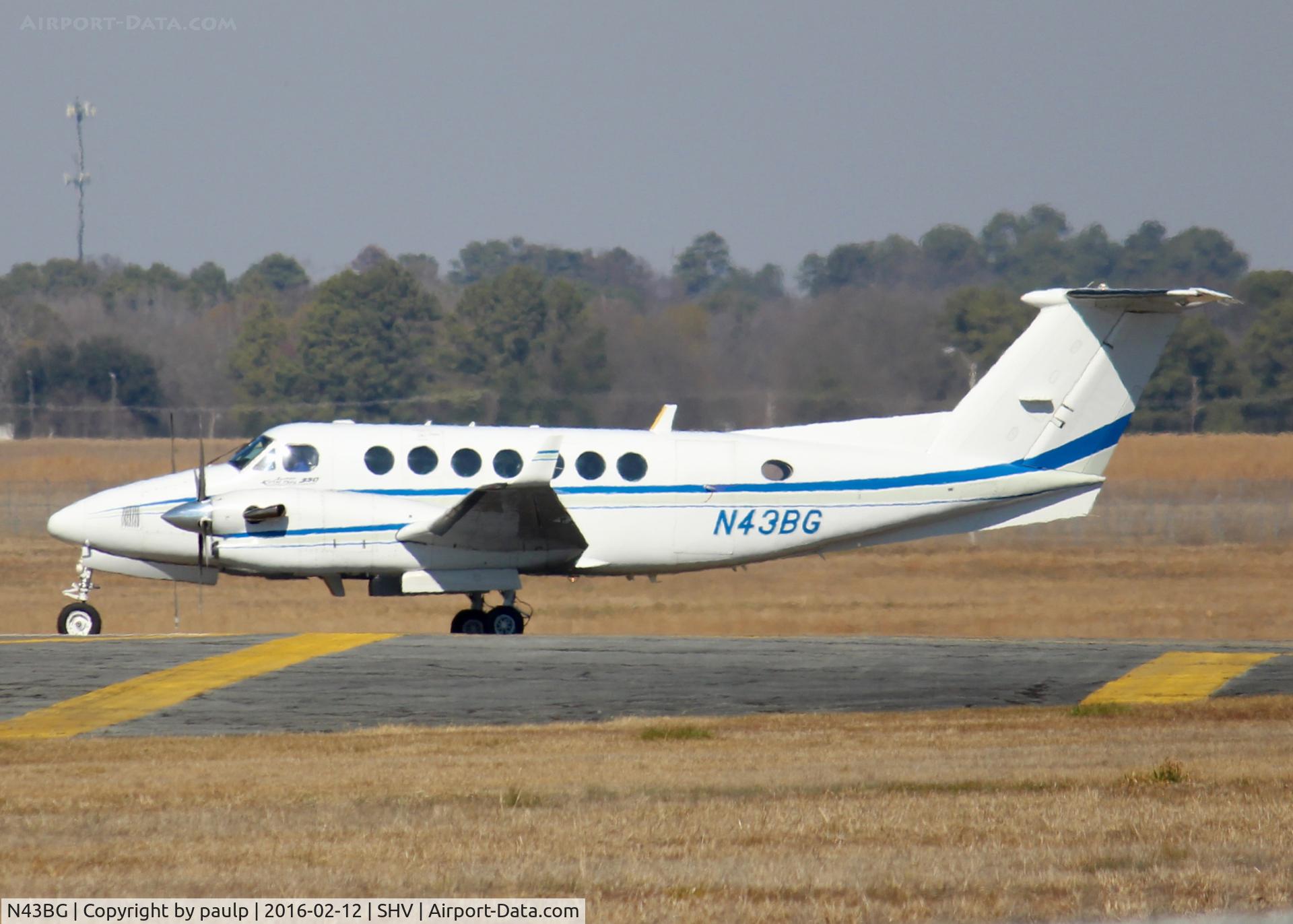 N43BG, 1994 Beech B300 King Air C/N FL-117, At Shreveport Regional.