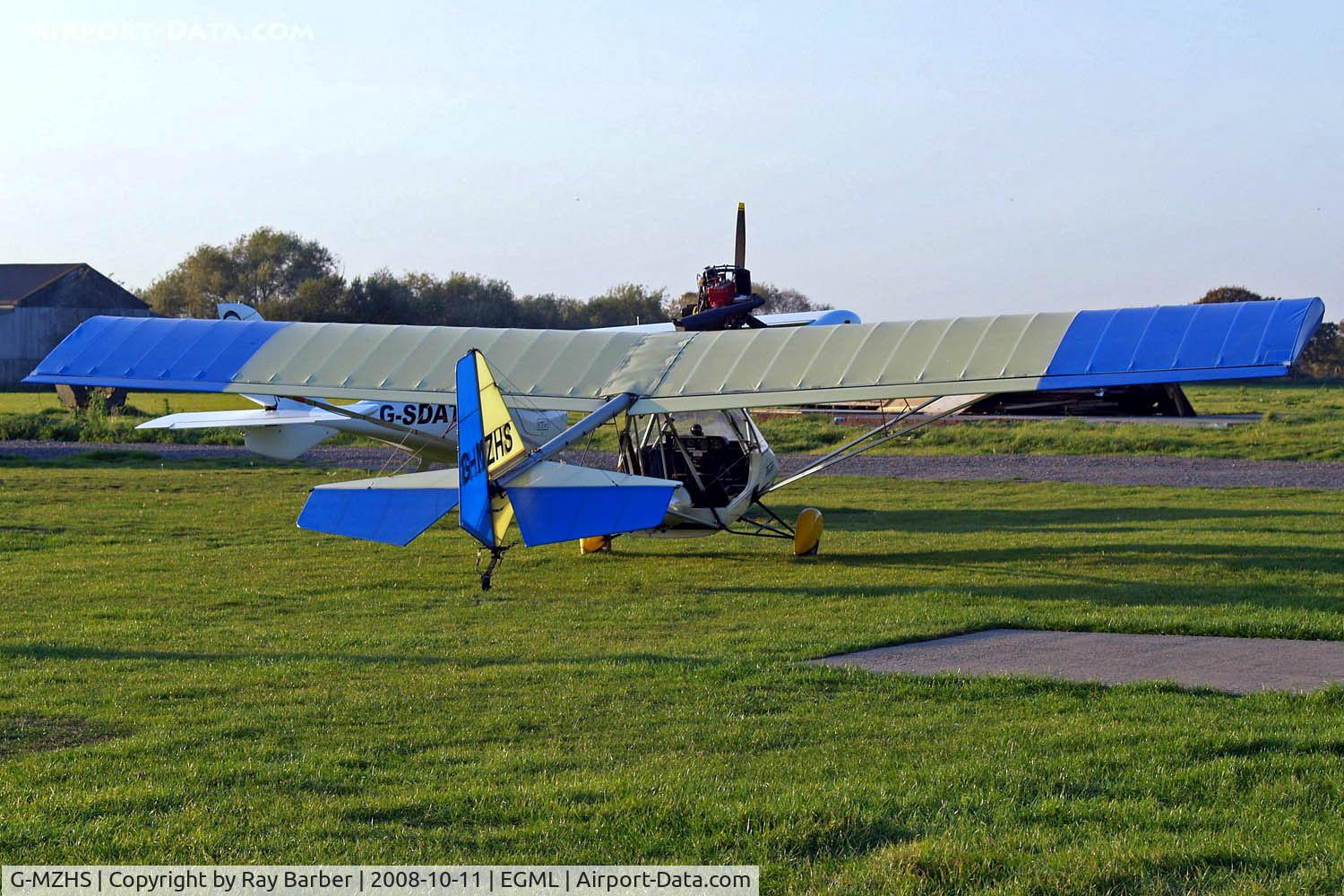 G-MZHS, 1997 Thruster T600T C/N 9077-T600T-013, Thruster Sprint T-600T [9077-T600T-013] Damyns Hall, Essex~G 11/10/2008