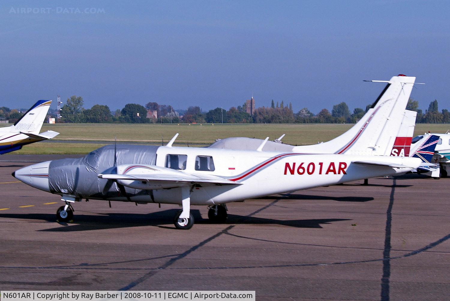 N601AR, 1979 Piper Aerostar 601P C/N 61P05697963247, Piper PA-60-601P Aerostar [61P-0569-7963247] (Southern Aircraft Consultancy) Southend~G 11/10/2008