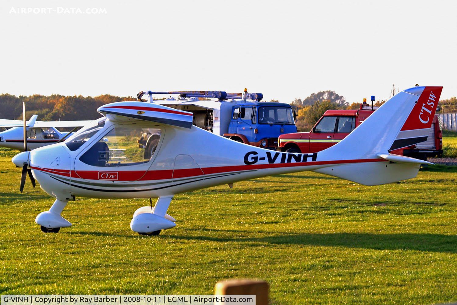 G-VINH, 2006 Flight Design CTSW C/N 8190, Flight Design CT-SW [06-05-16] Damyns Hall, Essex~G 11/10/2008
