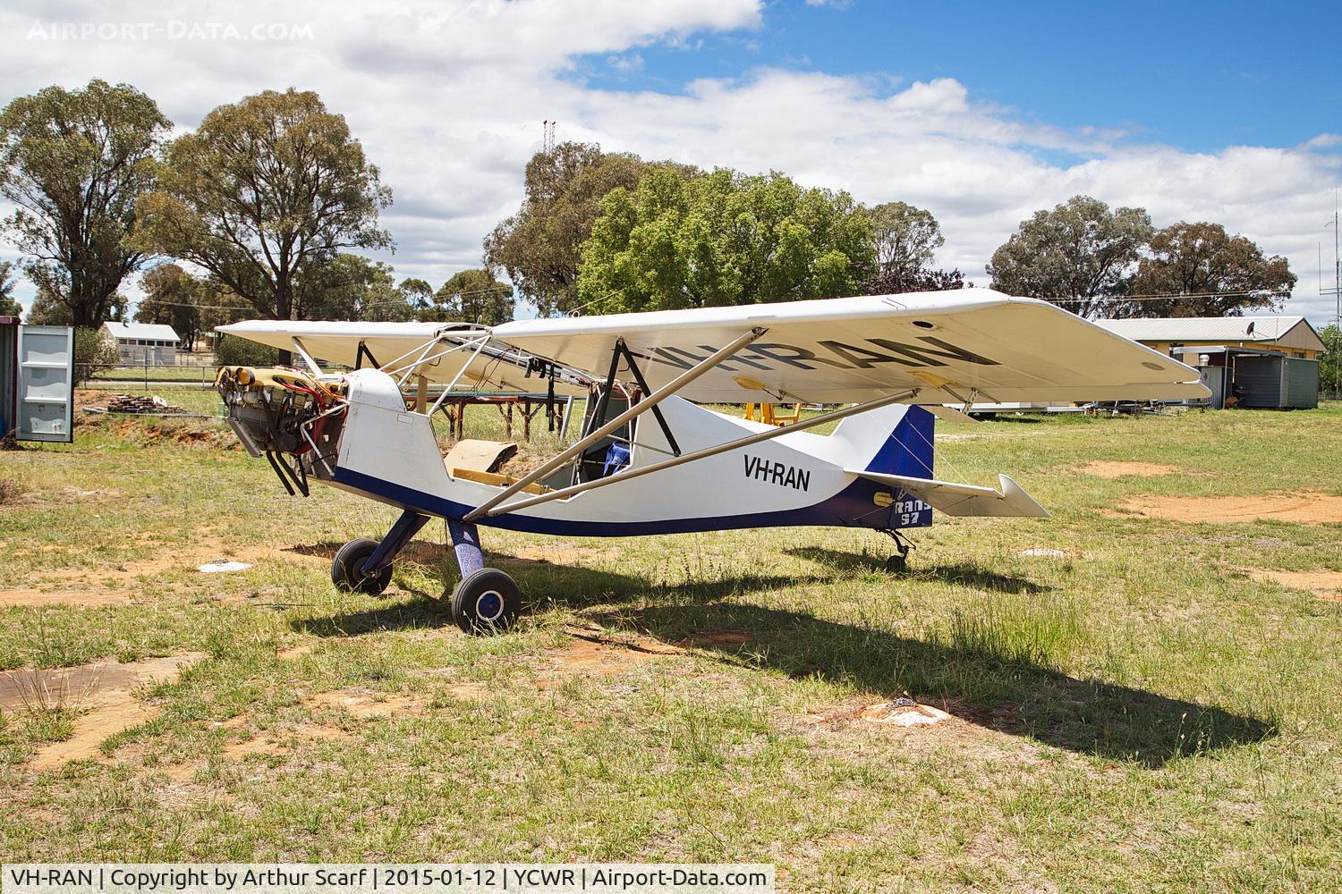 VH-RAN, 1998 Rans S-7 Courier C/N N491, VH-RAN Cowra NSW 2015