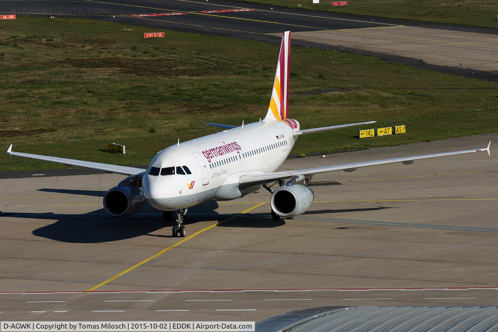 D-AGWK, 2008 Airbus A319-132 C/N 3500, 