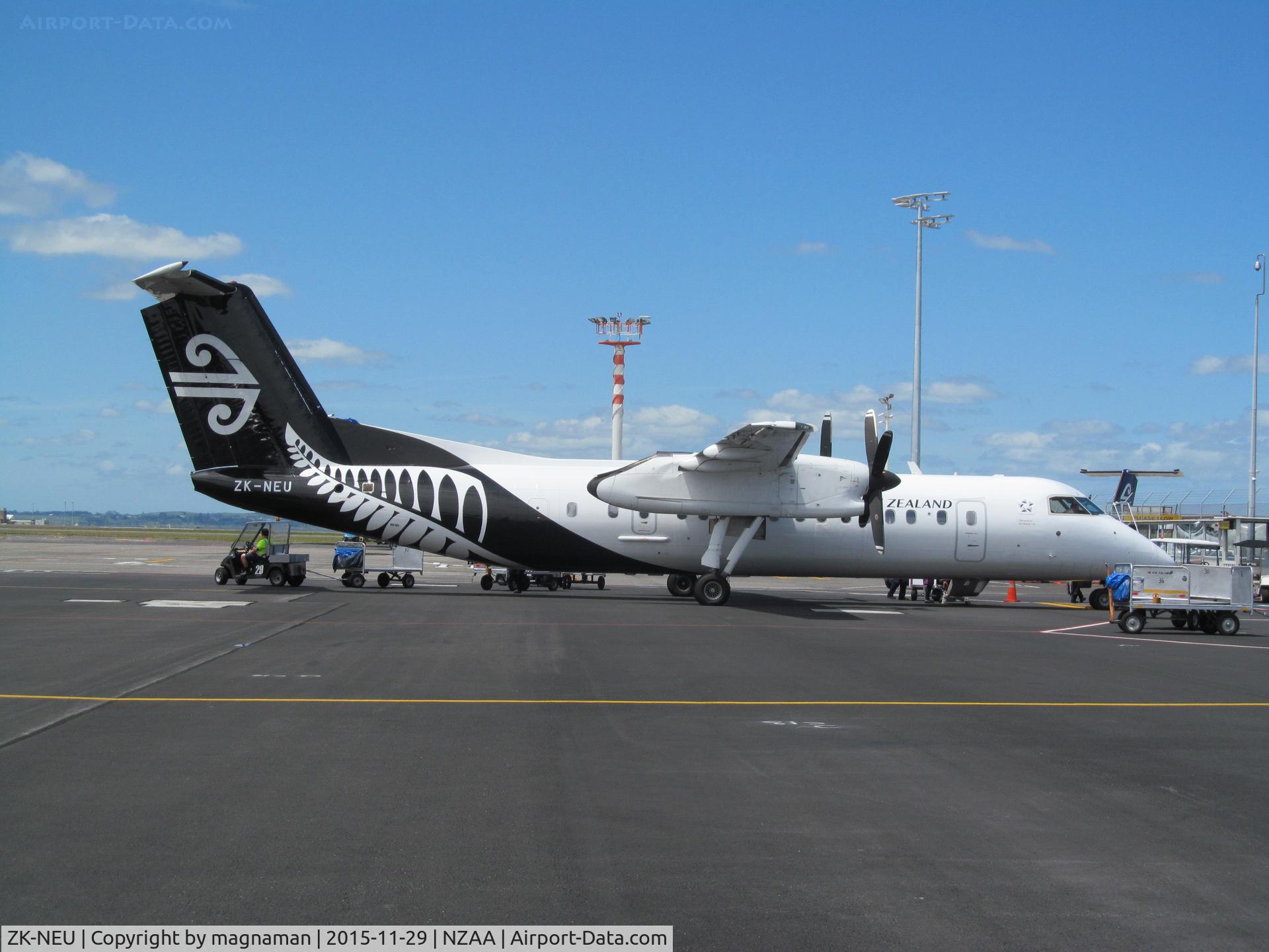 ZK-NEU, 2007 De Havilland Canada DHC-8-311 Dash 8 C/N 647, on apron