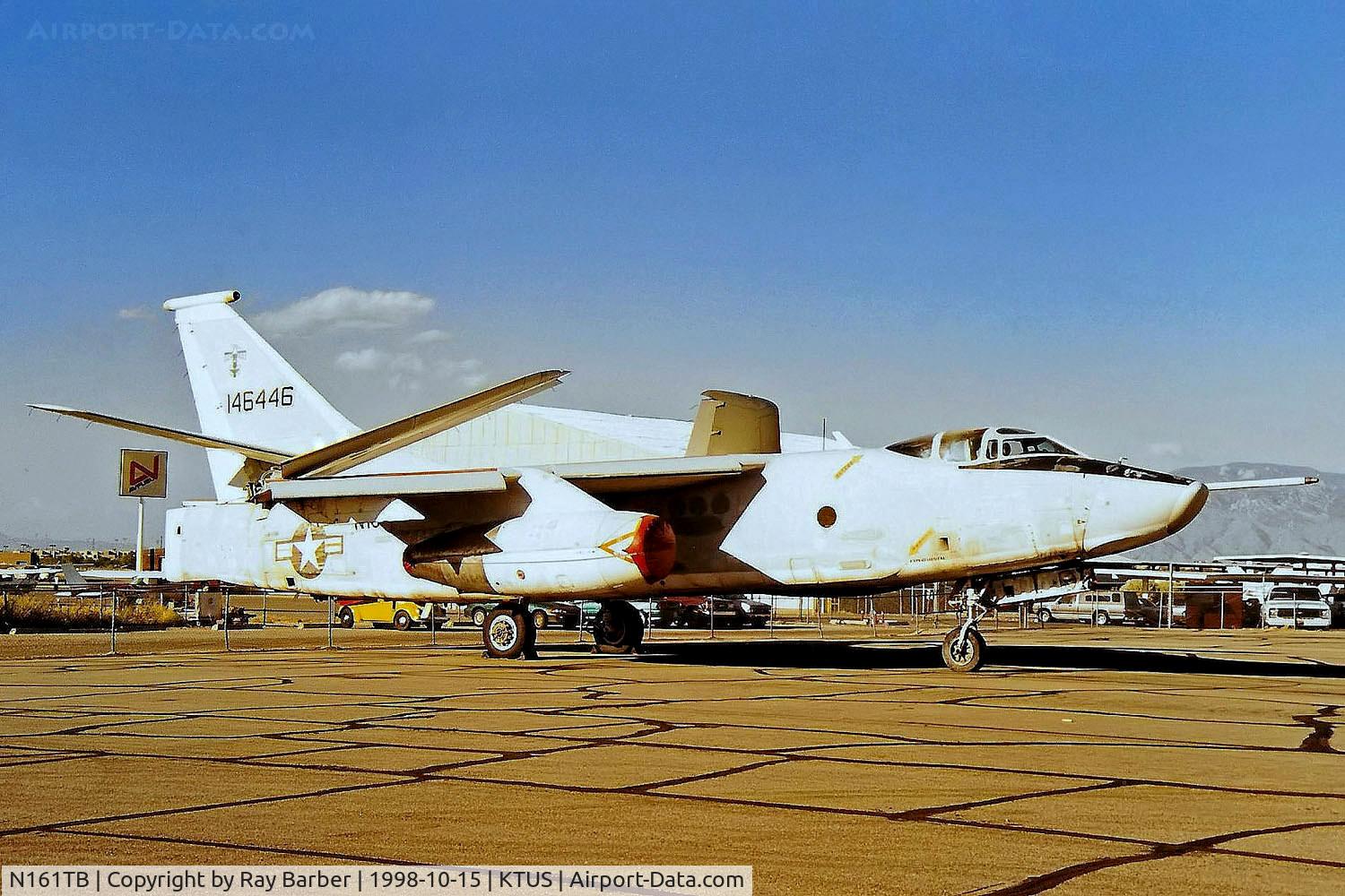 N161TB, Douglas ERA-3B Skywarrior C/N 12398, N161TB   Douglas ERA-3B Skywarrior [12398] (Thunderbird Aviation) Tucson-International~N 15/10/1998