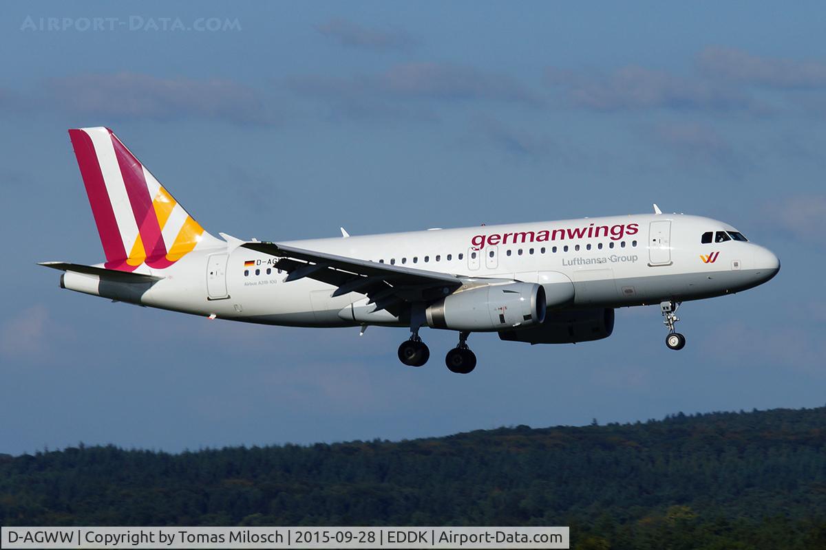 D-AGWW, 2013 Airbus A319-132 C/N 5535, 