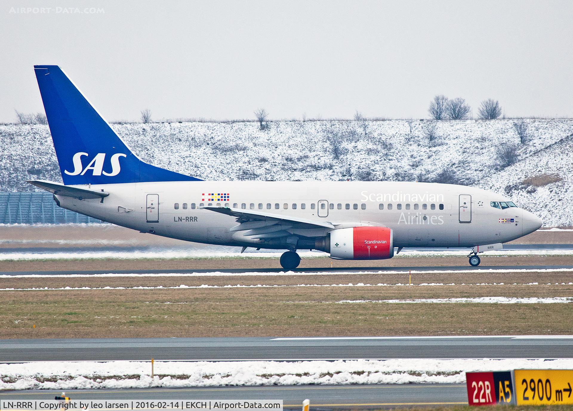 LN-RRR, 1999 Boeing 737-683 C/N 28309, Copenhagen 14.2.16