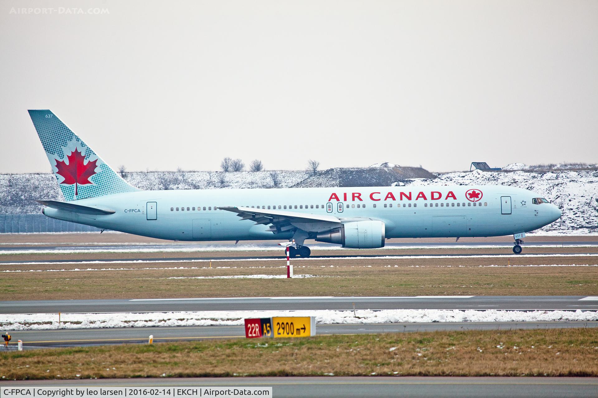 C-FPCA, 1989 Boeing 767-375 C/N 24306, Copenhagen 14.2.16