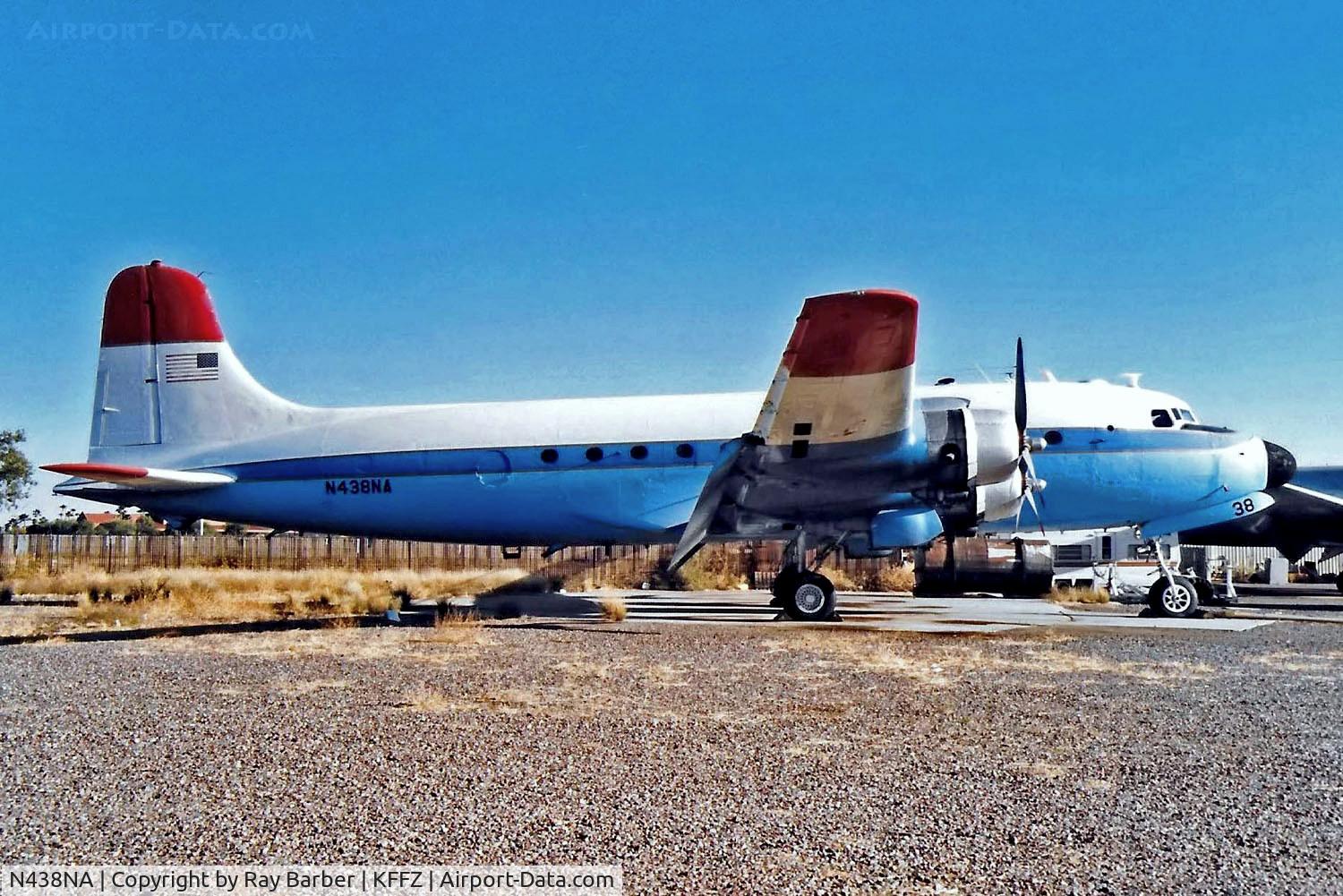 N438NA, 1945 Douglas SC-54G C/N 10520/251, Douglas SC-54G-10-DO Skymaster [36031] (Brooks Fuel) Mesa-Falcon Field~N 17/10/1998