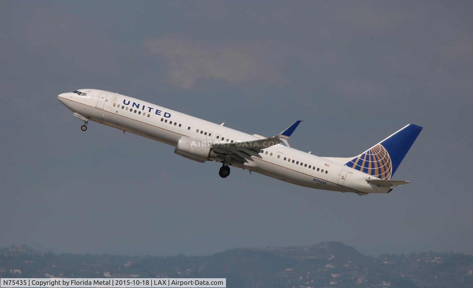 N75435, 2009 Boeing 737-924/ER C/N 33529, United