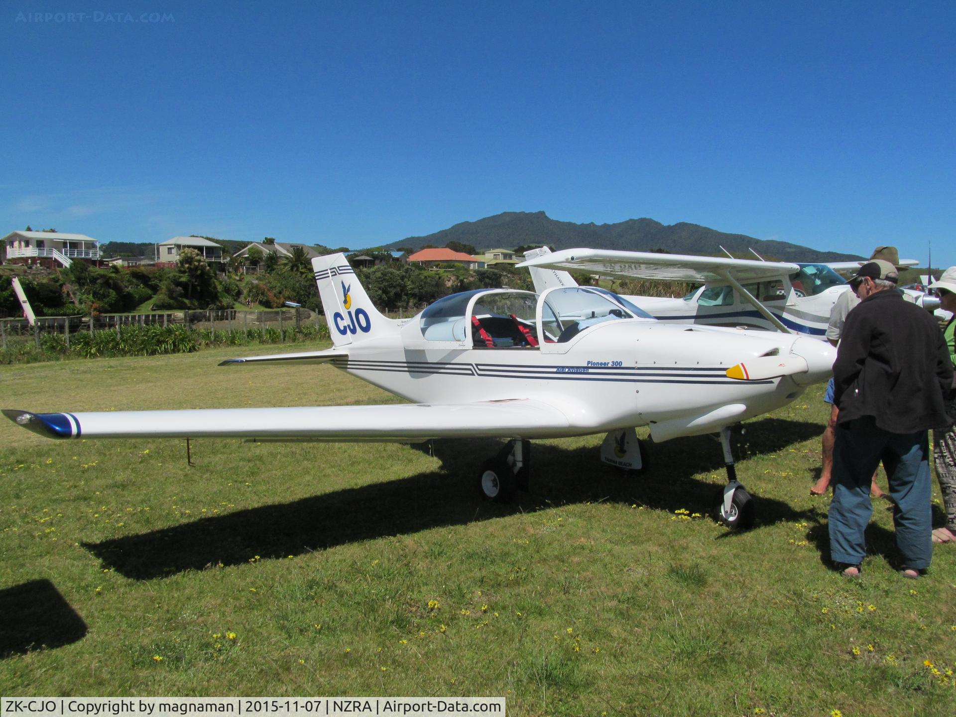 ZK-CJO, Alpi Aviation Pioneer 300 C/N NZ 91, At raglan