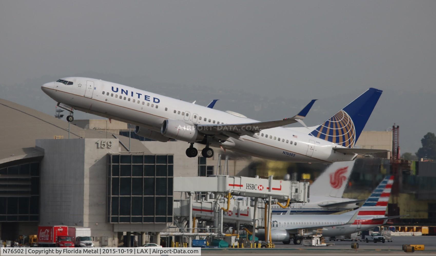 N76502, 2006 Boeing 737-824 C/N 31603, United