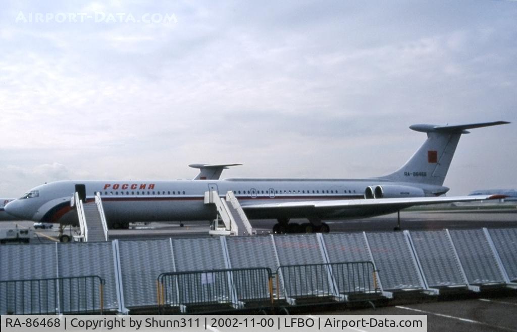 RA-86468, 1987 Ilyushin IL-62M C/N 4749857, Parked at the old Terminal...