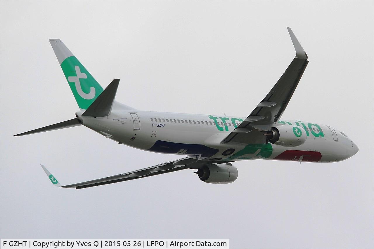 F-GZHT, 2015 Boeing 737-85R C/N 41332/5392, Boeing 737-85R(WL), Take off rwy 08, Paris-Orly airport (LFPO-ORY)