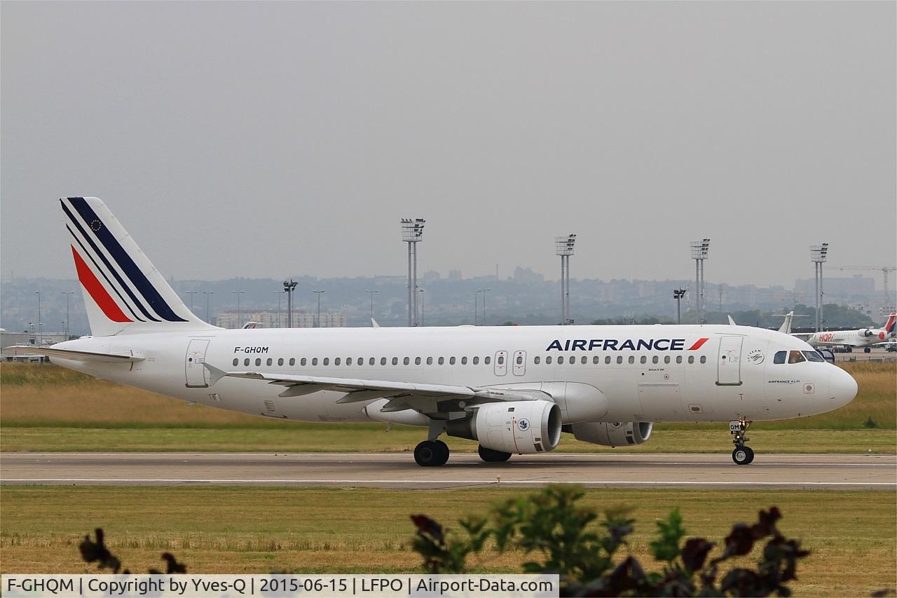F-GHQM, 1991 Airbus A320-211 C/N 237, Airbus A320-211, Take off run rwy 08, Paris-Orly Airport (LFPO-ORY)