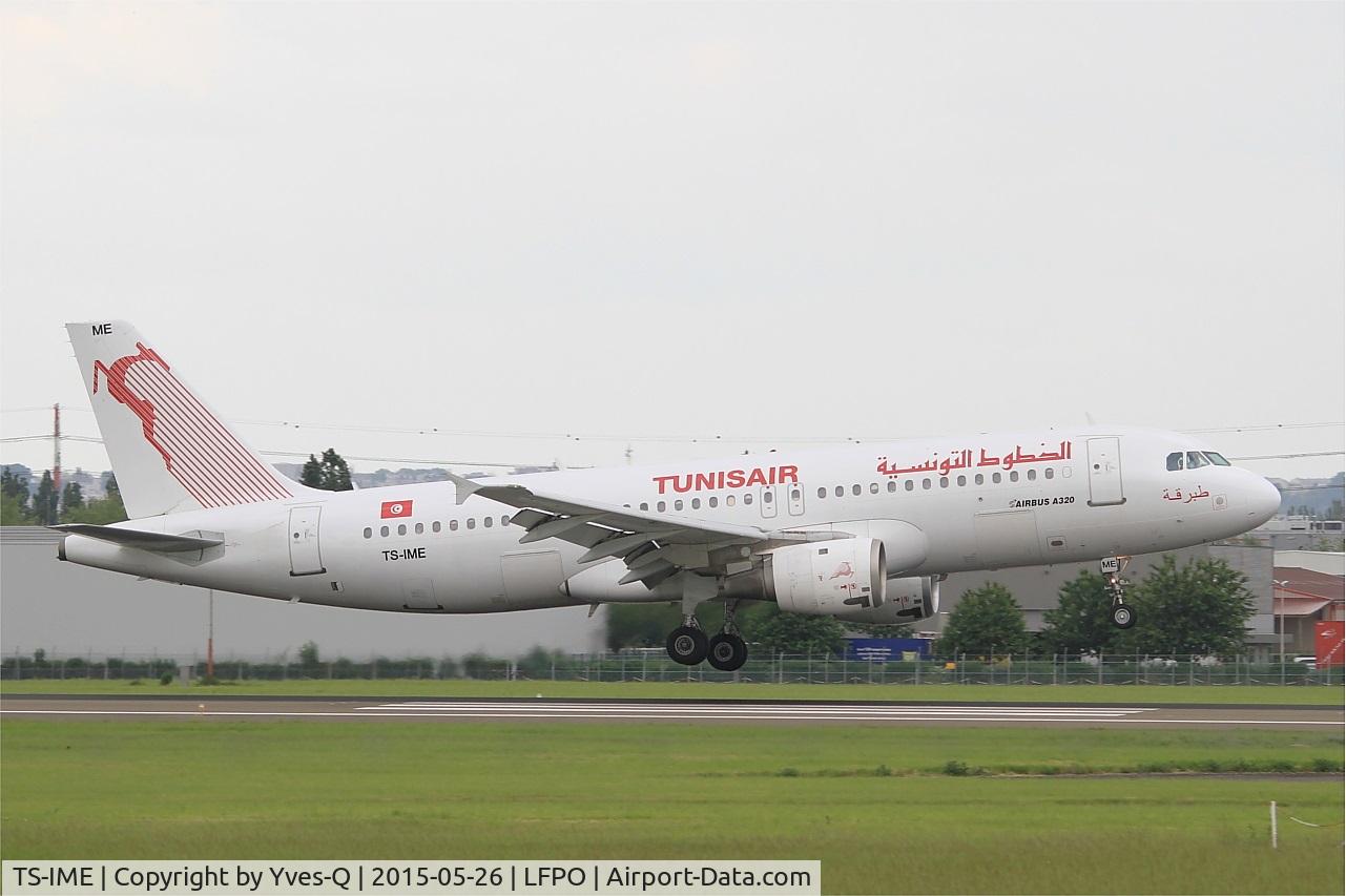 TS-IME, 1990 Airbus A320-211 C/N 123, Airbus A320-211, On final rwy 06, Paris-Orly Airport (LFPO-ORY)