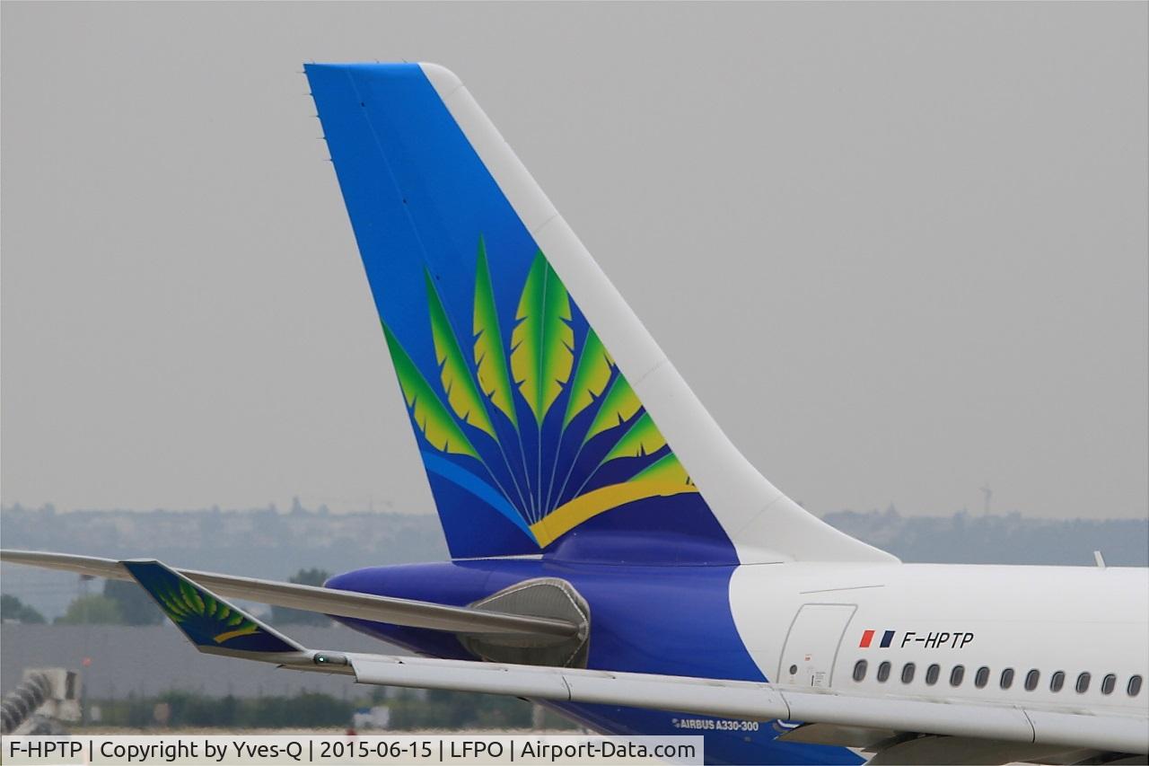 F-HPTP, 2011 Airbus A330-323X C/N 1265, Airbus A330-323X, Close view of tail, Paris-Orly airport (LFPO-ORY)