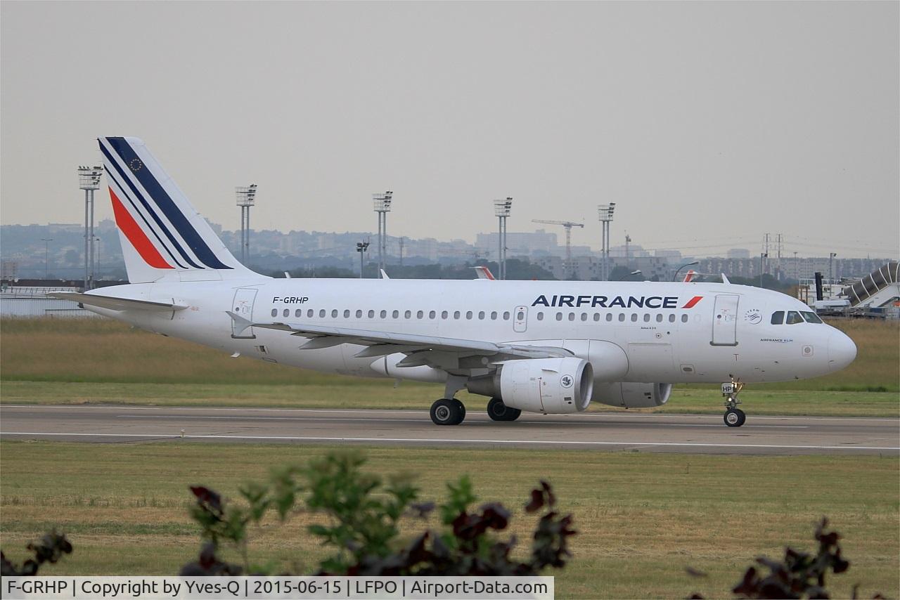 F-GRHP, 2000 Airbus A319-111 C/N 1344, Airbus A319-111, Take off run rwy 08, Paris-Orly airport (LFPO-ORY)