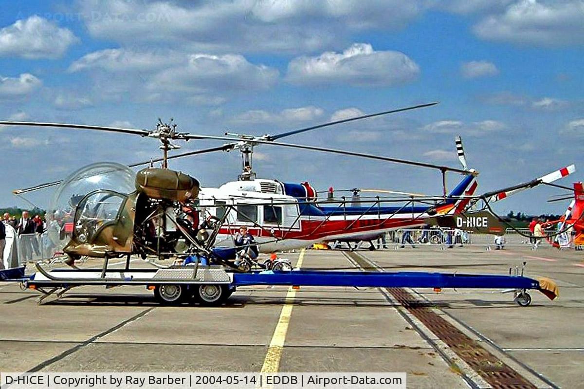 D-HICE, Westland AB-47G-3B-1 C/N WA327, Westland-Bell 47G-3B1 [WA.327] Berlin-Schonefeld~D 14/05/2004