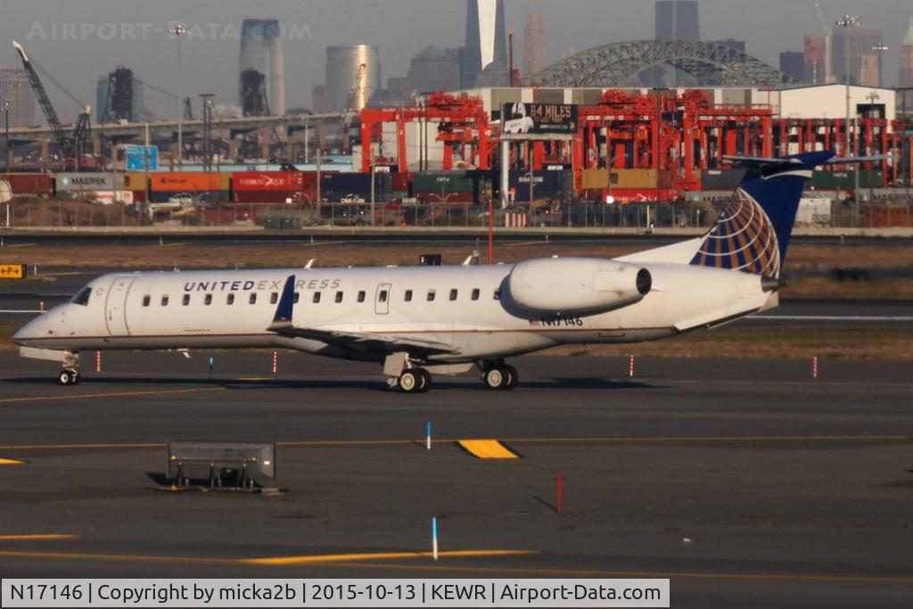 N17146, 2003 Embraer ERJ-145XR (EMB-145XR) C/N 145746, Taxiing