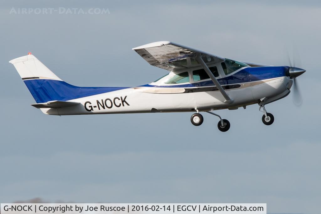 G-NOCK, 1979 Reims FR182 Skylane RG C/N 0036, G-NOCK at Sleap Airfield.