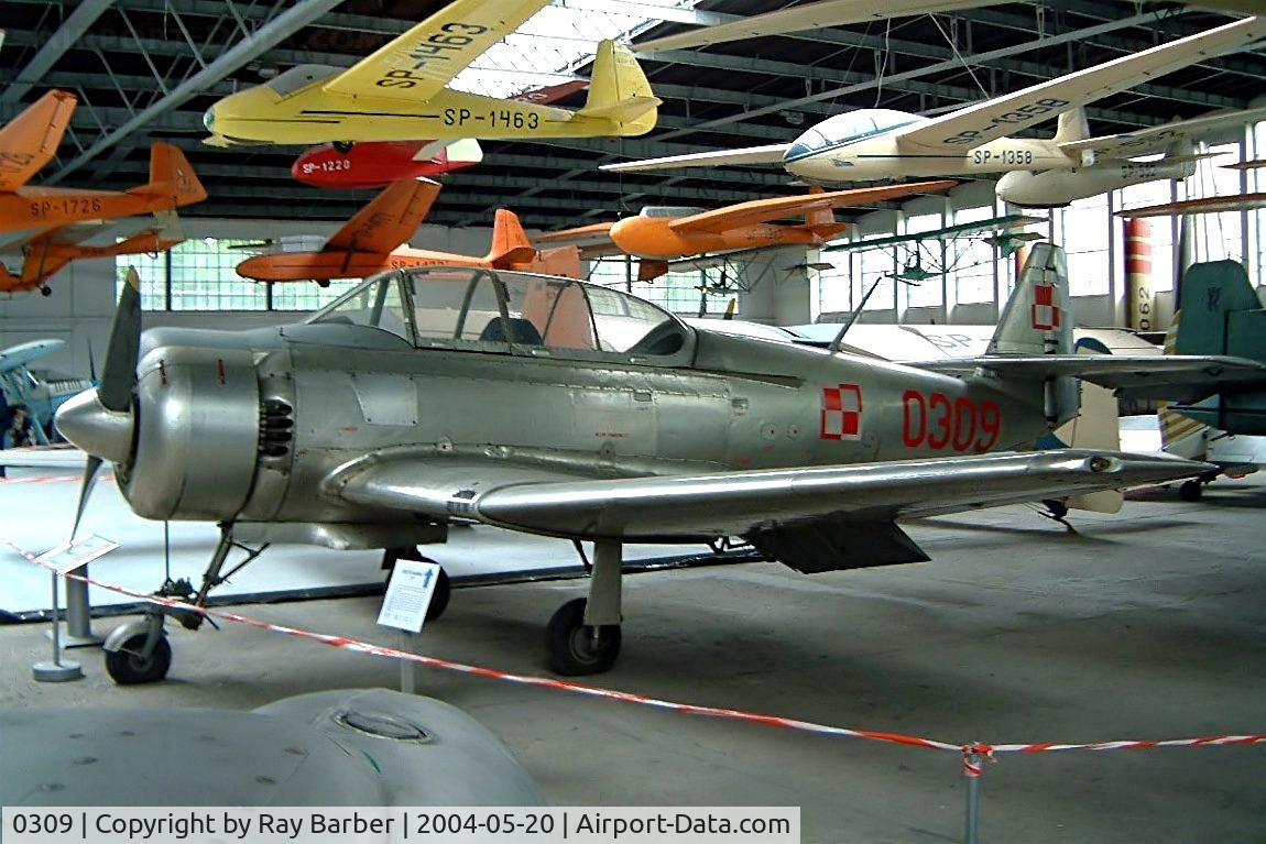 0309, 1956 PZL-Mielec TS-8 Bies C/N 1E0309, PZL-Mielec TS-8 Bies [1E-0309] (Polish Air Force) Krakow Museum, Malopolskie~SP 20/05/2004