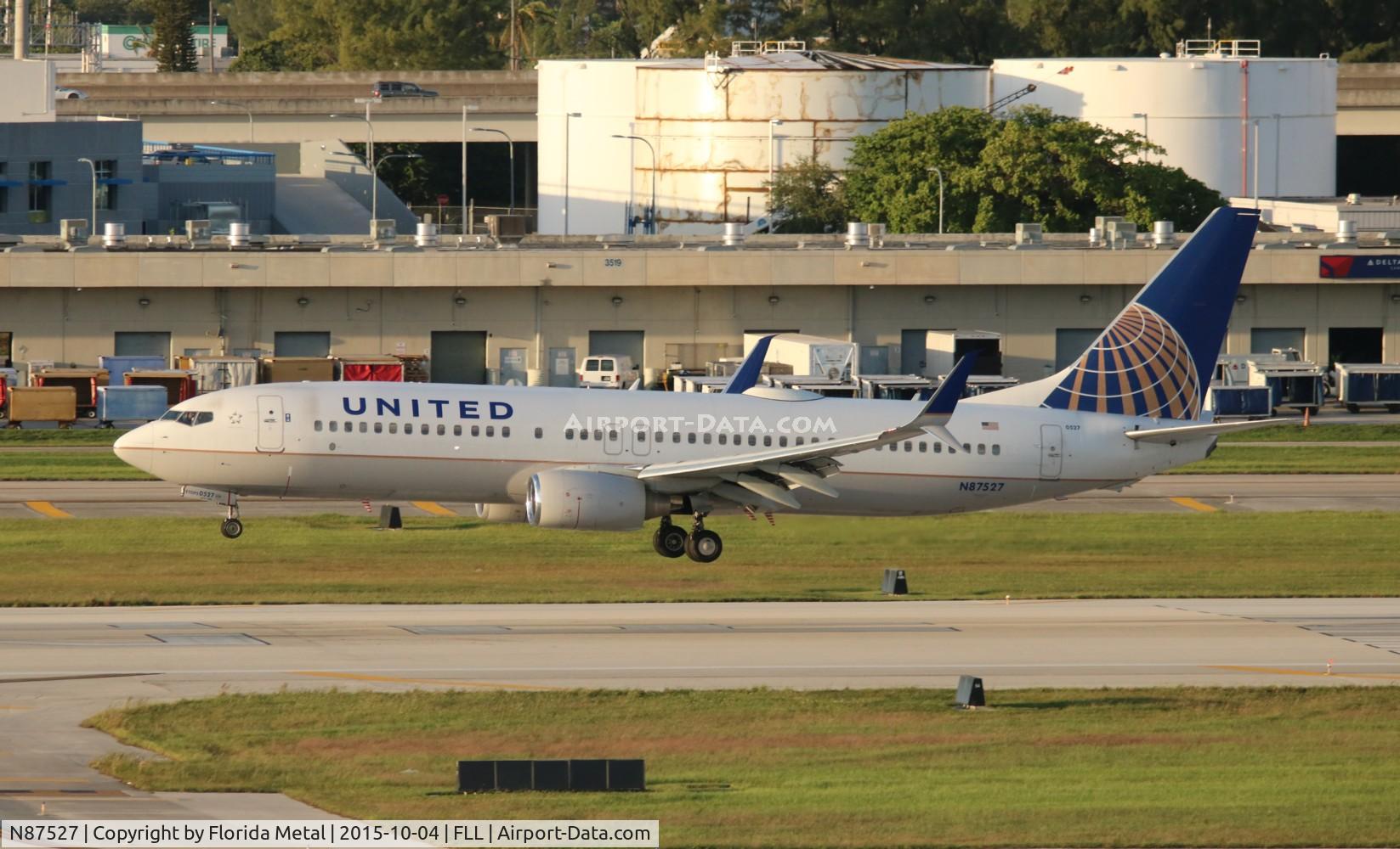 N87527, 2010 Boeing 737-824 C/N 38701, United
