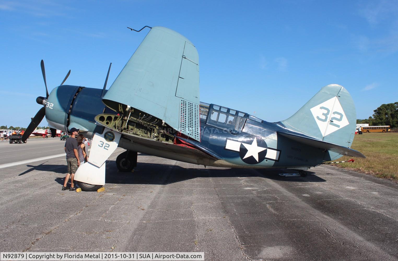 N92879, 1944 Curtiss SB2C-5 Helldiver C/N 83725, Helldiver