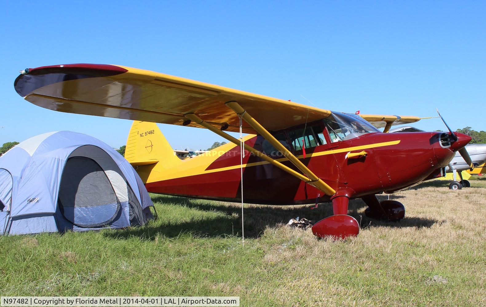 N97482, 1946 Stinson 108 Voyager C/N 108-482, Stinson 108