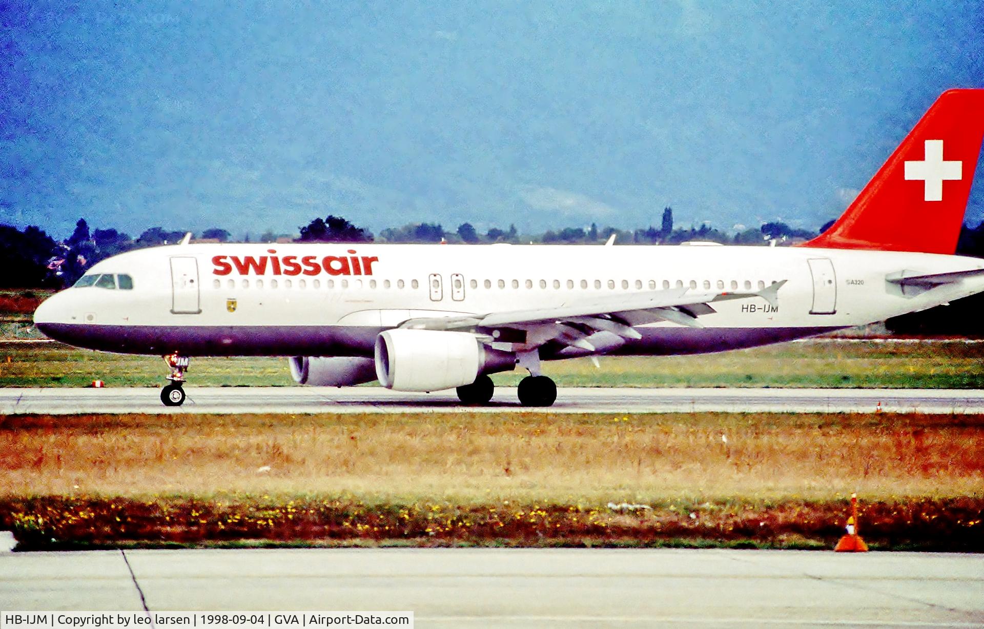 HB-IJM, 1996 Airbus A320-214 C/N 635, Geneva 4.9.98