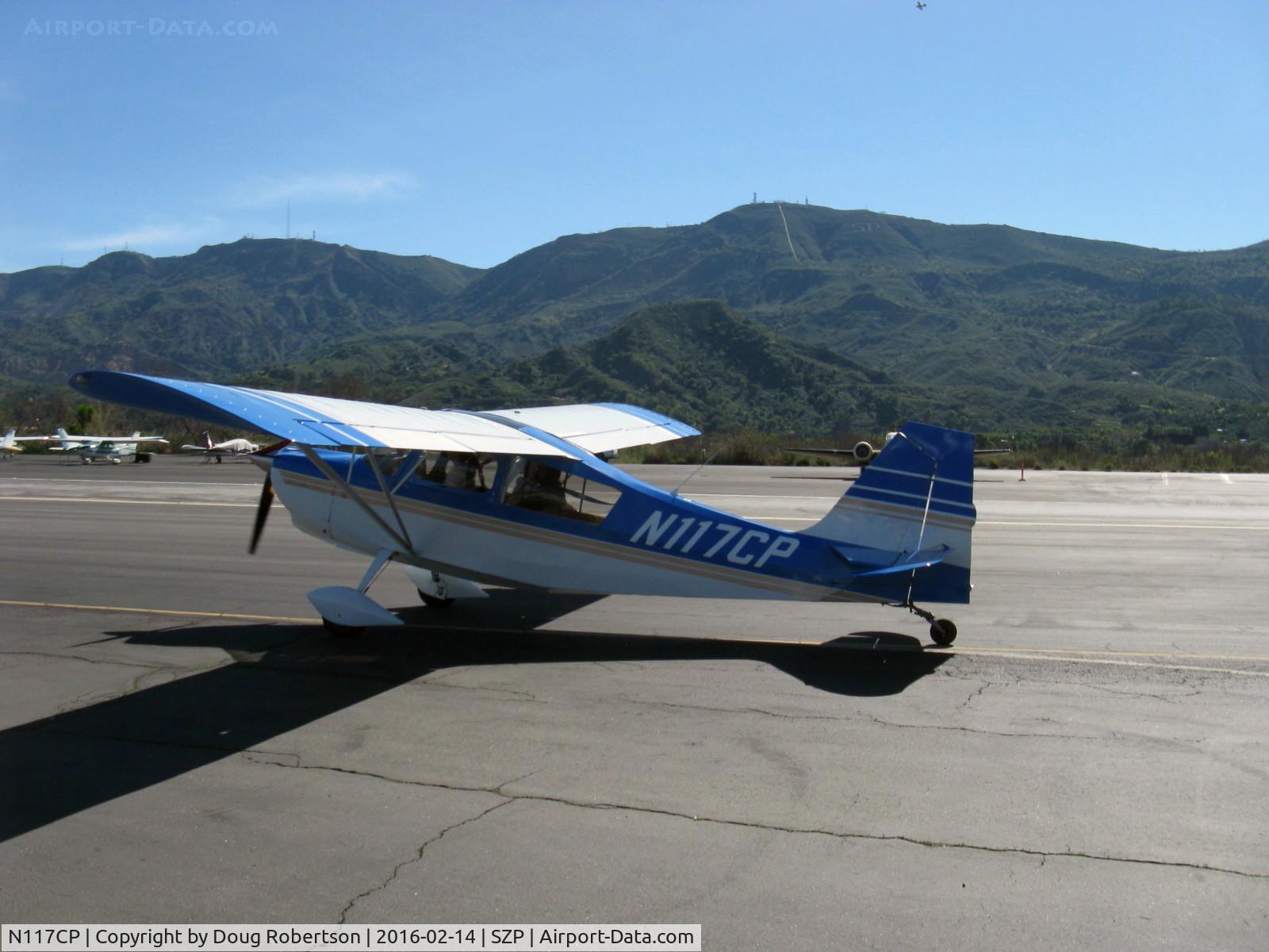 N117CP, American Champion 7GCBC Citabria C/N 1275-99, 1999 American Champion 7GCBC CITABRIA, Lycoming O-320 150 Hp, taxi to Rwy 22