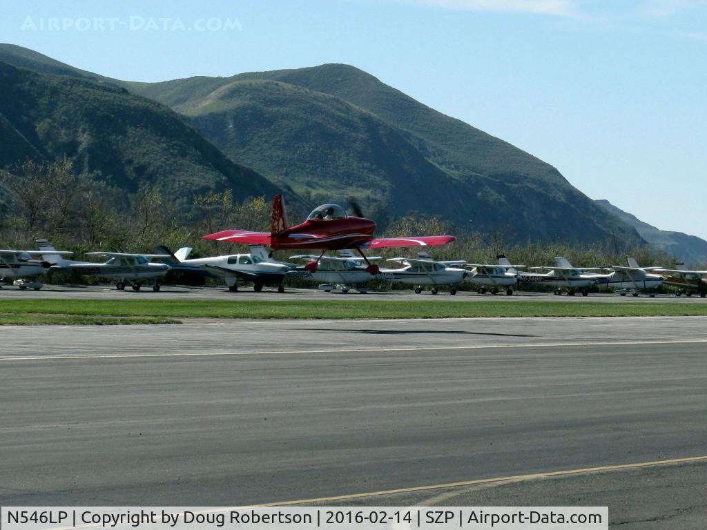 N546LP, Vans RV-8 C/N 82726, 2007 Obrien SPECIAL VAN's RV-8, fast takeoff climb Rwy 22