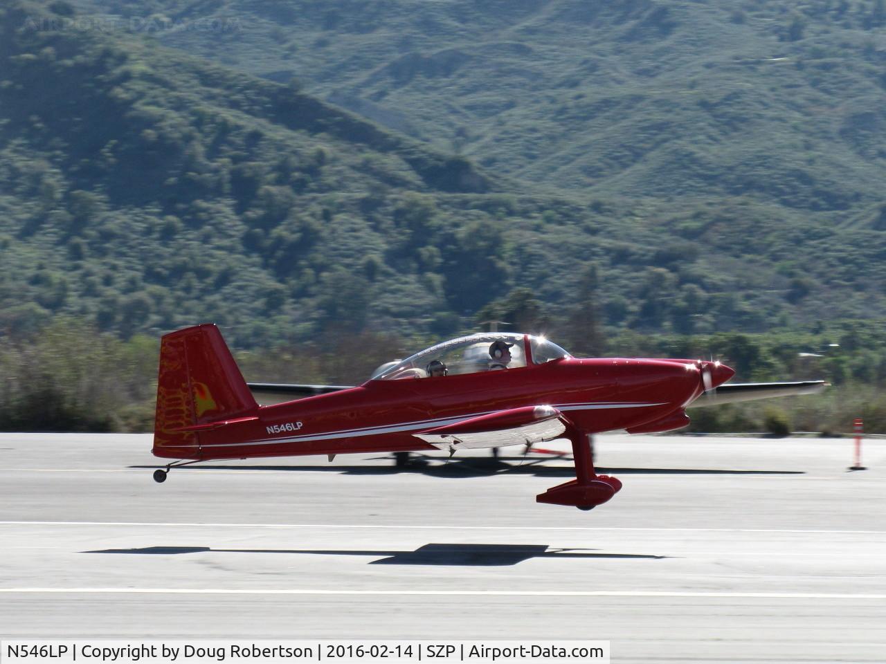 N546LP, Vans RV-8 C/N 82726, 2007 Obrien SPECIAL VAN's RV-8, Lycoming IO-360EXP 180 Hp, fast takeoff Rwy 22
