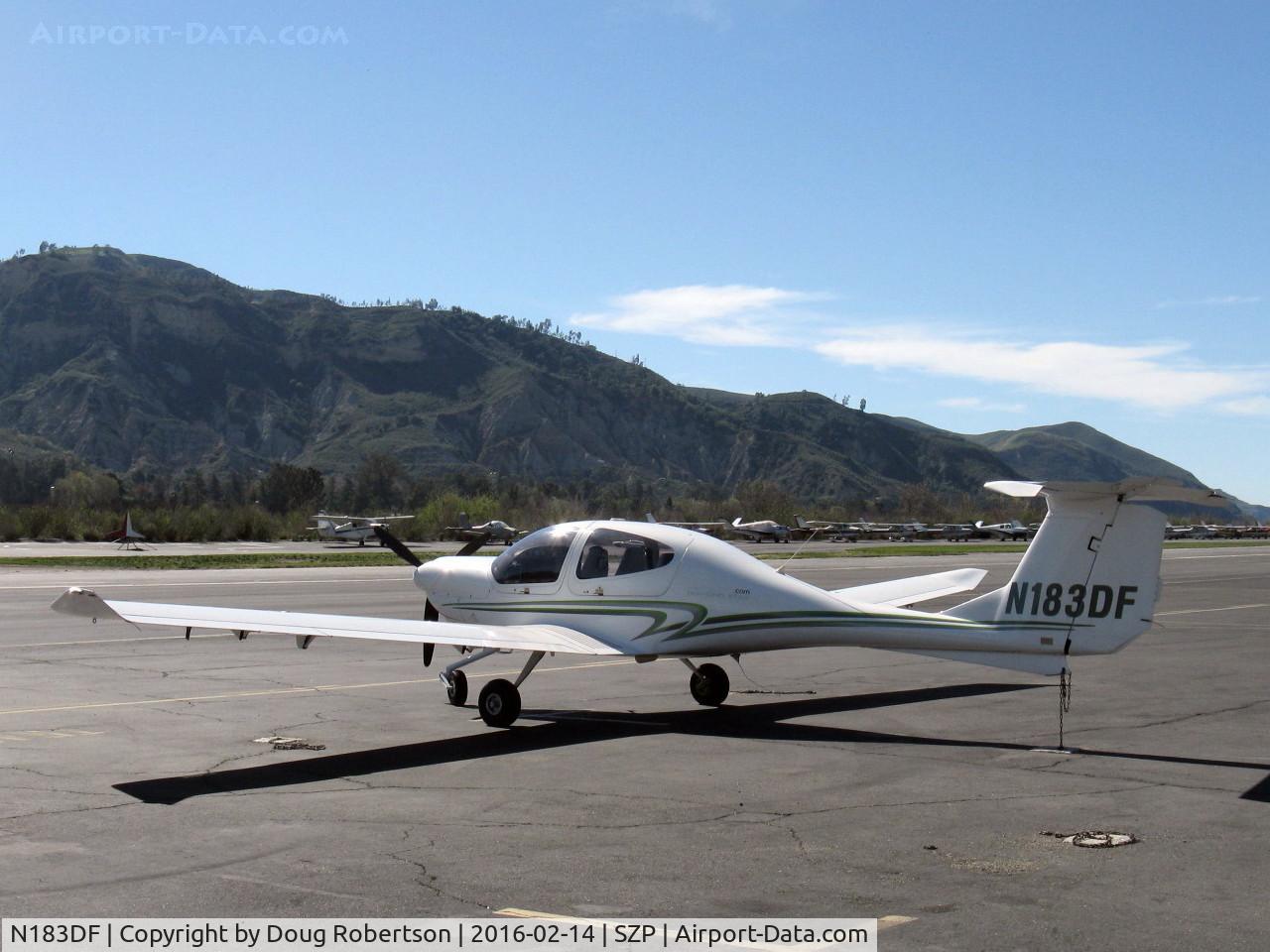 N183DF, 2004 Diamond DA-40 Diamond Star C/N 40.385, 2004 Diamond Aircraft Inds. Inc. DIAMOND DA-40 DIAMOND STAR, Lycoming IO-360-MIA+ 180 Hp, LASAR electronic ignition, Canada-built 4 seat aircraft