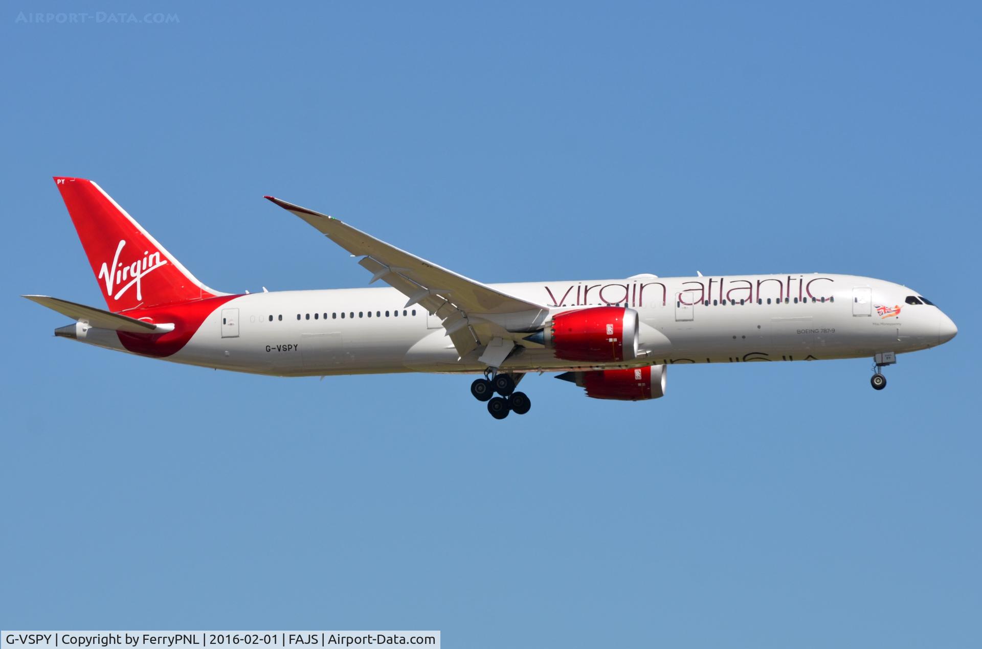 G-VSPY, 2015 Boeing 787-9 Dreamliner Dreamliner C/N 37973, Virgin B789 