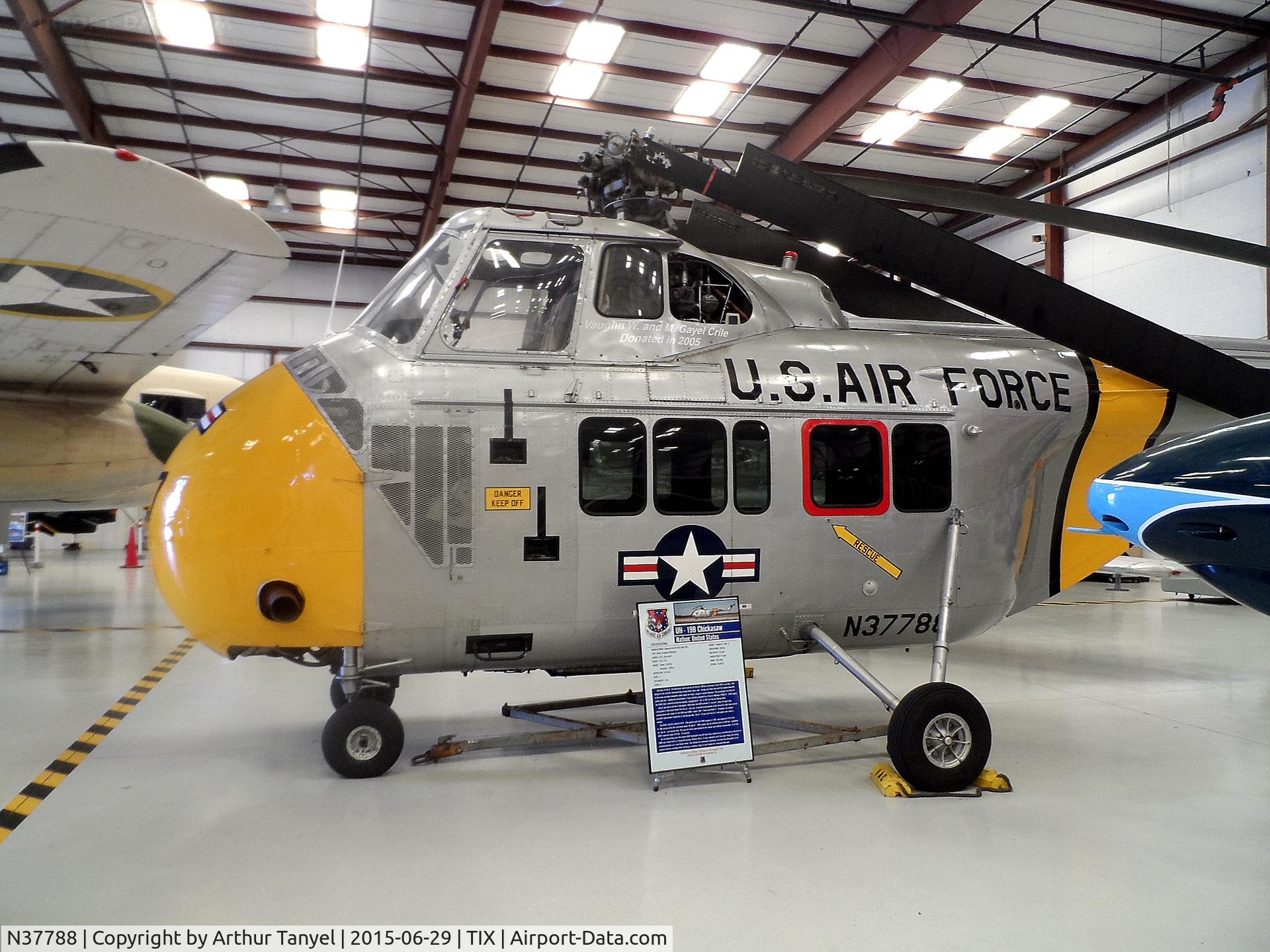 N37788, 1957 Sikorsky UH-19D Chickasaw C/N 57-5937, On display @ the Museum of Flight