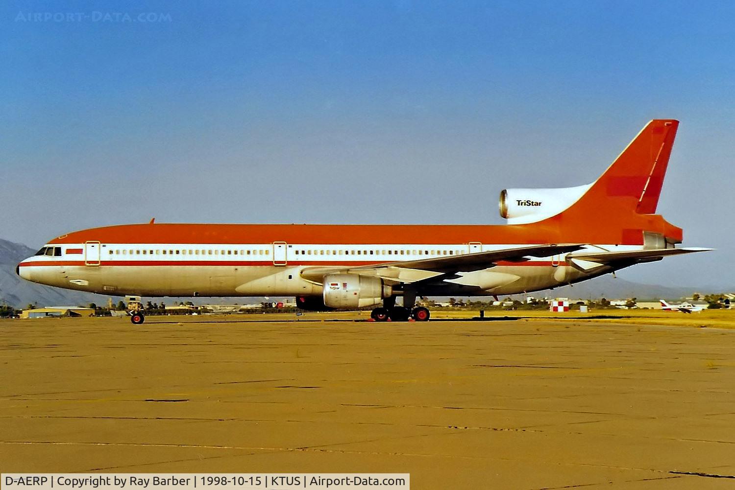 D-AERP, Lockheed L-1011-385-1 TriStar 1 C/N 193A-1152, Lockheed L-1011 Tristar 1 [1152] (Ex LTU) Tucson-International~N 15/10/1998. In open storage.