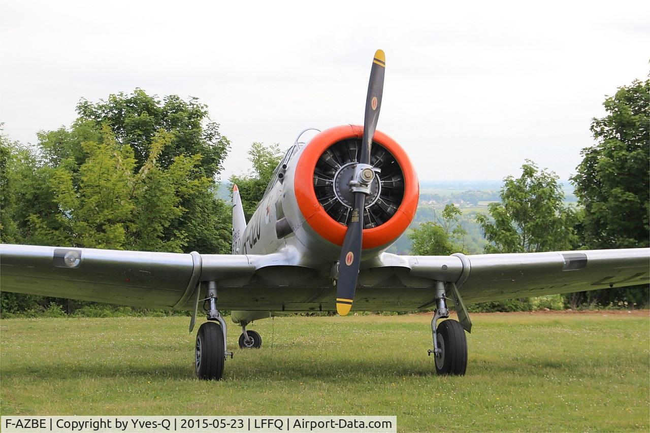 F-AZBE, North American AT-6C Harvard IIA C/N 88-12127, North American AT-6C Harvard IIA, La Ferté-Alais airfield (LFFQ) Airshow 2015