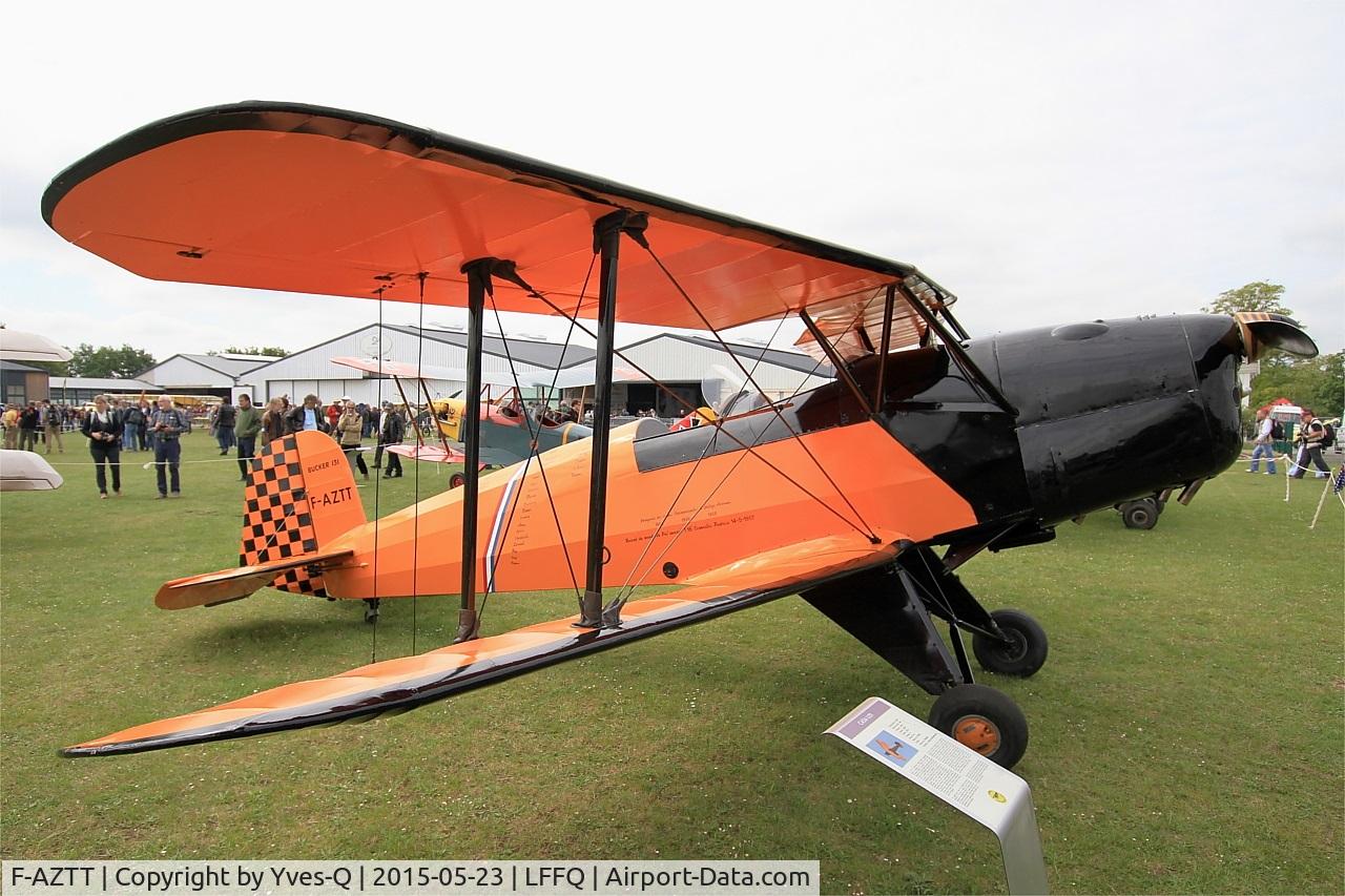 F-AZTT, CASA 1-131E Jungmann C/N 2241, CASA 1-131E Jungmann, Static display, La Ferté-Alais airfield (LFFQ) Airshow 2015