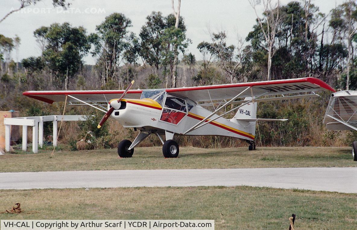 VH-CAL, Calair CA21 Skyfox C/N CA21017, VH-CAL Skyfox CA21 Caloundra c.1990