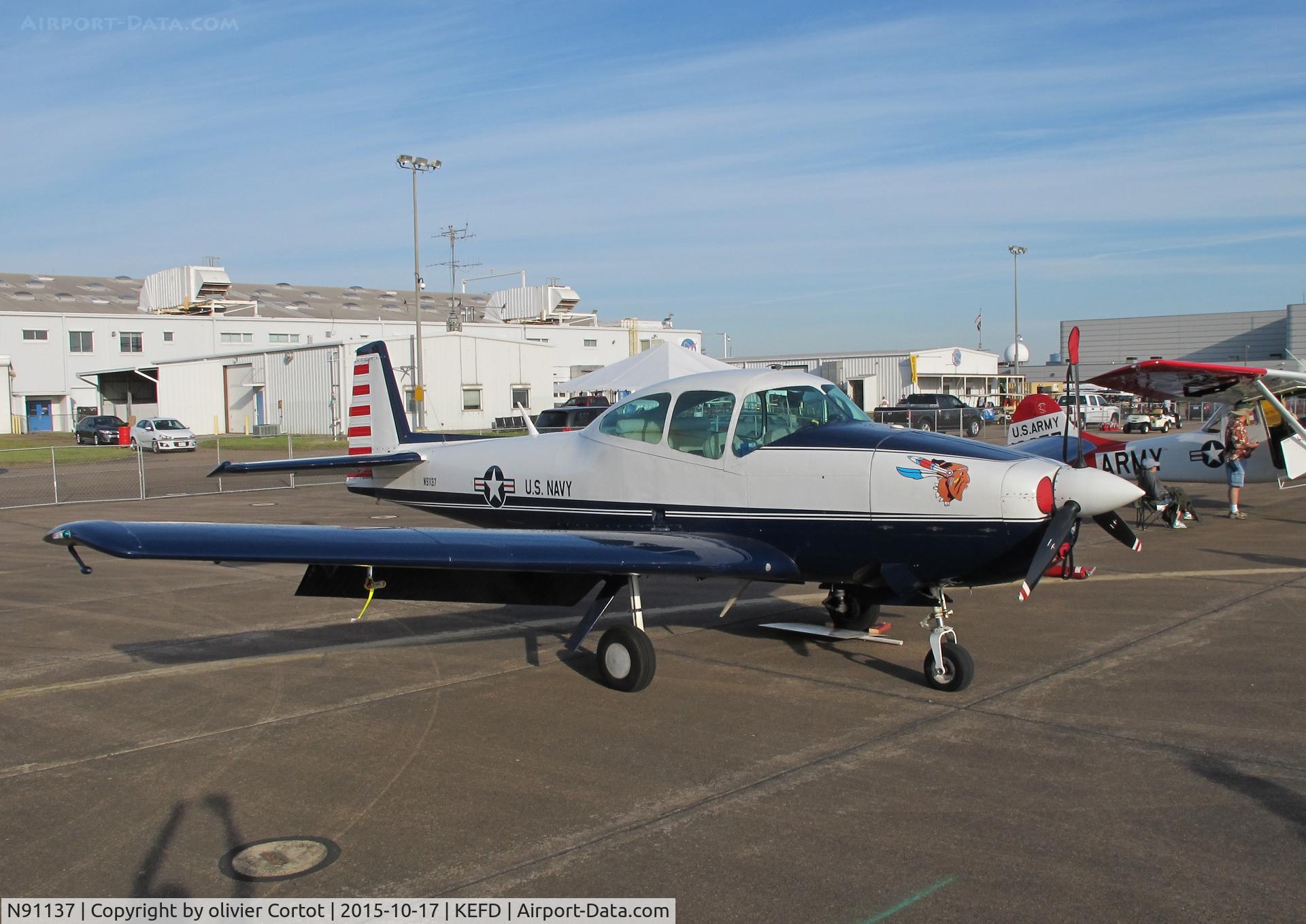 N91137, 1946 North American Navion C/N NAV-4-31, Wings over houston 2015