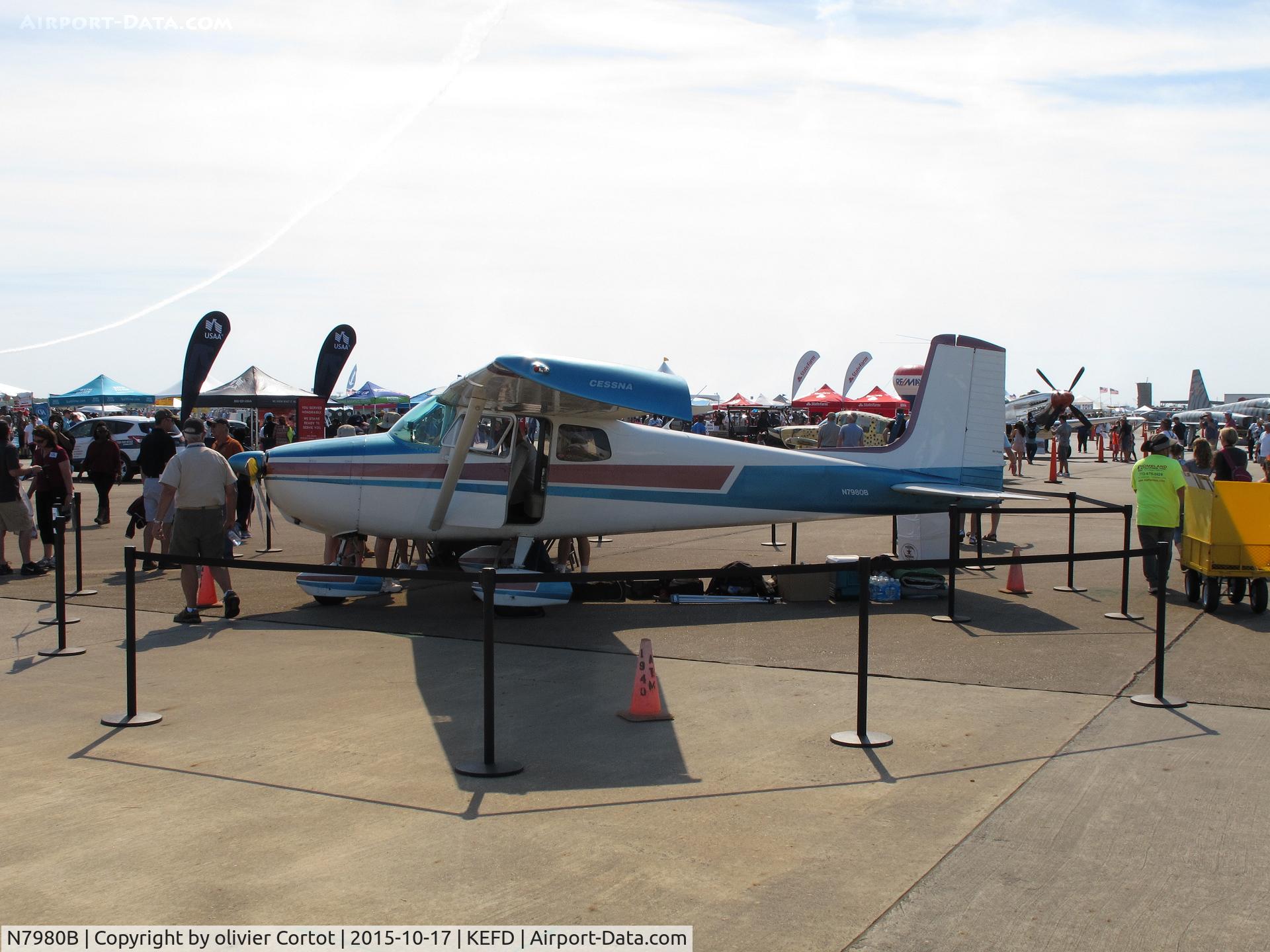 N7980B, 1957 Cessna 172 C/N 29780, Wings over Houston 2015