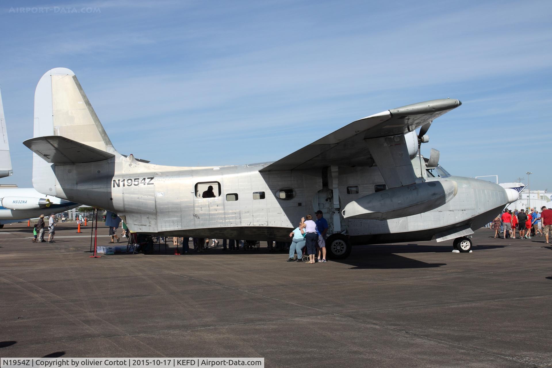 N1954Z, 1954 Grumman HU-16C (UF-1G) Albatross C/N G-369, Wings over Houston 2015