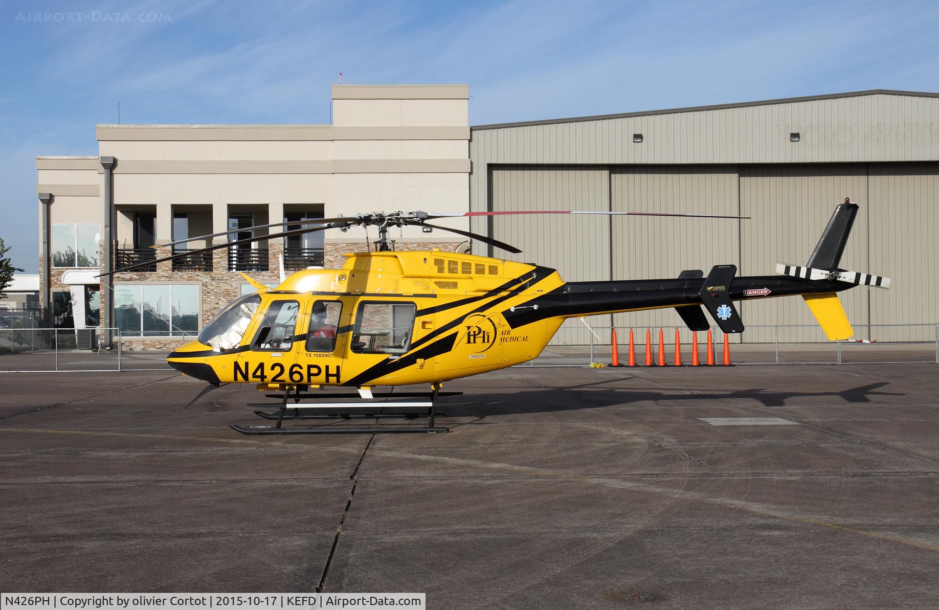 N426PH, 2007 Bell 407 C/N 53751, Wings over Houston 2015