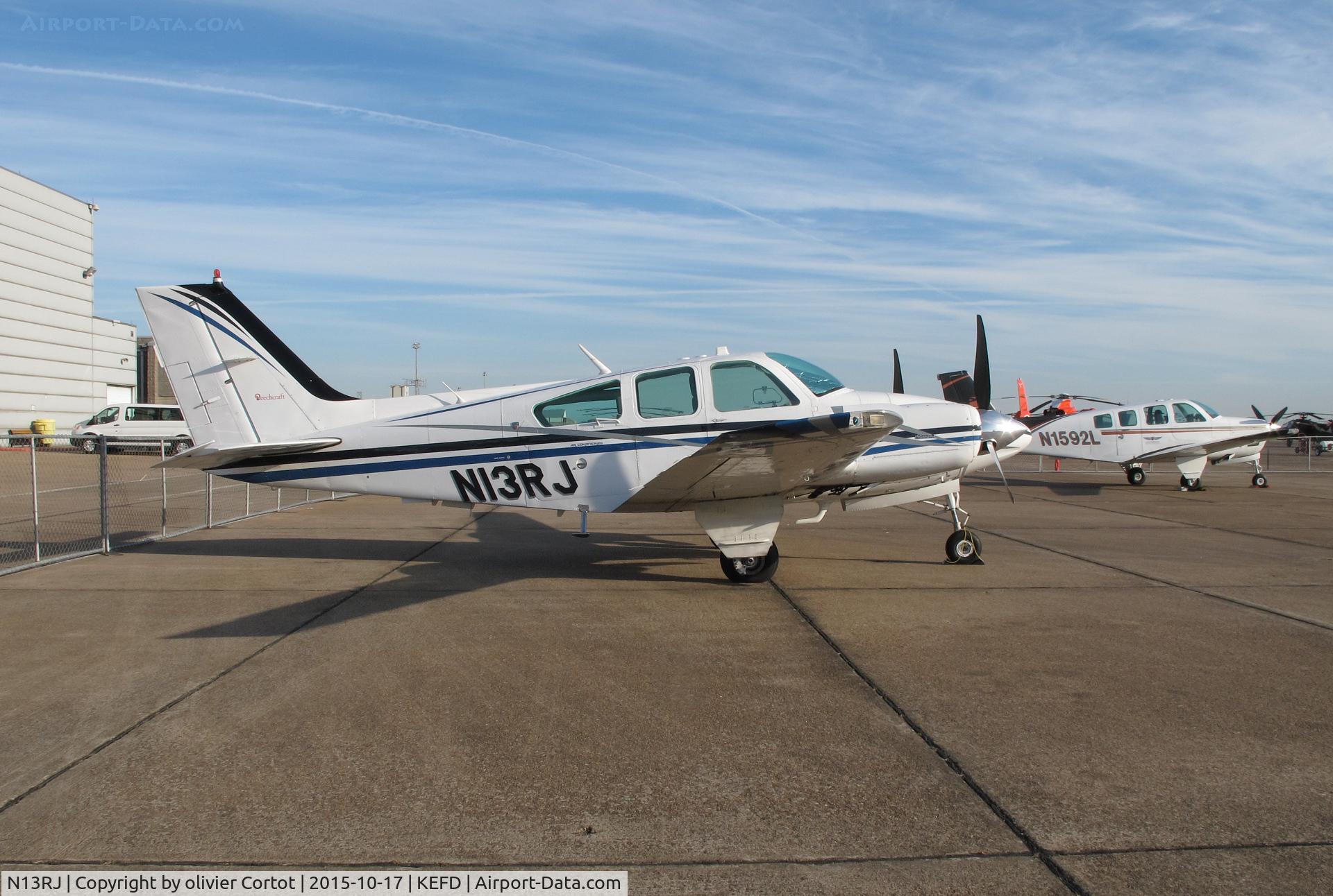 N13RJ, 1979 Beech B-55 C/N TC-2247, Wings over Houston 2015