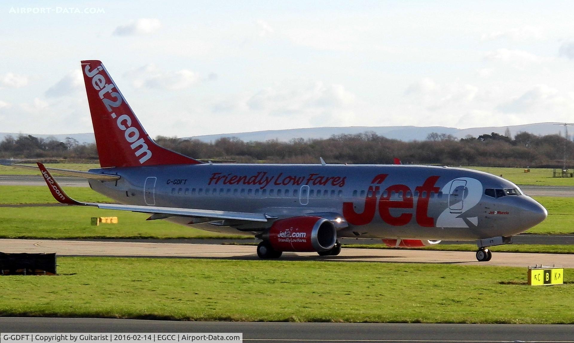 G-GDFT, 1998 Boeing 737-36Q C/N 29141, At Manchester